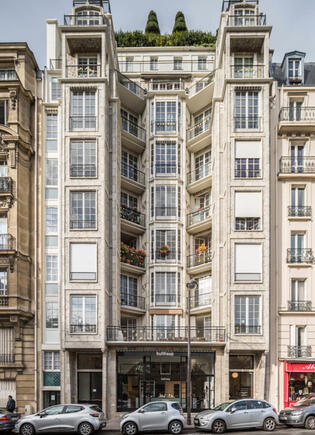 Wohnhaus an der Rue Franklin 25, Paris, Auguste Perret
